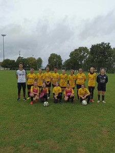 Photo équipe u14-u15 f match Poitiers FC