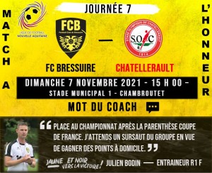 Match a l'honneur et mot du coach Entraineur R1 F